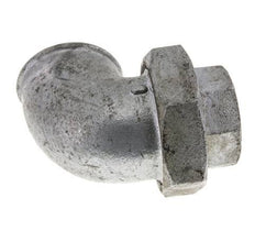 90Grad abgewinkelter Verschraubungsanschluss Rp2'' Weiblich Gusseisen Flachdichtung Centellen 25bar (351.25psi)