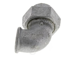 90Grad Winkelverschraubung Rp3/4'' Weiblich Gusseisen Flachdichtung Centellen 25bar (351.25psi)