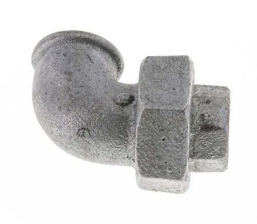90Grad Winkelverschraubung Rp3/4'' Weiblich Gusseisen Flachdichtung Centellen 25bar (351.25psi)