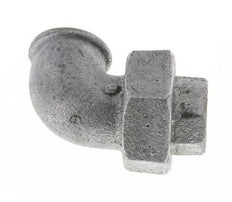 90Grad Winkelverschraubung Rp3/4'' Weiblich Gusseisen Flachdichtung Centellen 25bar (351.25psi)