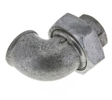90Grad Winkelverschraubung Rp1 1/4'' Female Gusseisen Flachdichtung Centellen 25bar (351.25psi)