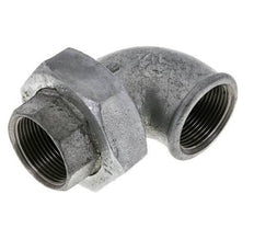 90Grad Winkelverschraubung Rp1 1/4'' Female Gusseisen Flachdichtung Centellen 25bar (351.25psi)