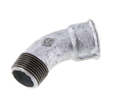 Winkelverschraubung 45° R1'' Außengewinde x Rp1'' Innengewinde Gusseisen 25bar (351.25psi)