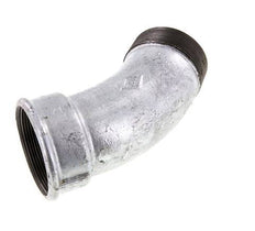 Winkelverschraubung 45° R2 1/2'' Außengewinde x Rp2 1/2'' Innengewinde Gusseisen 25bar (351.25psi)