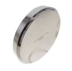 End Cap 121mm Cone Nozzle DN 100 Stainless Steel DIN 11851