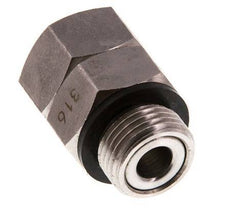 Drehdurchführung G1/2'' Innengewinde x Außengewinde Heißwasser Edelstahl FKM 30bar (421.5psi)