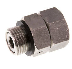 Drehdurchführung G1/2'' Innengewinde x Außengewinde Heißwasser Edelstahl FKM 30bar (421.5psi)