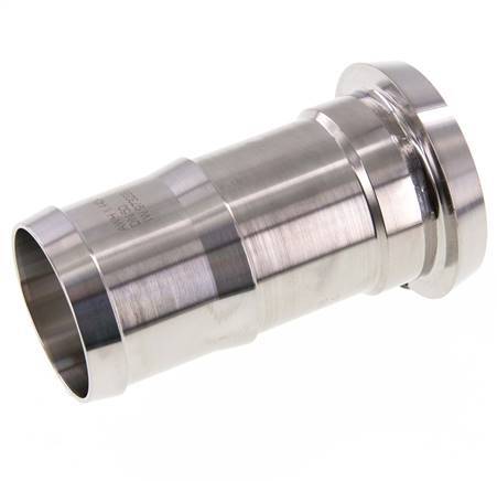 Sanitärarmatur (Molkerei) 68mm Konus x 2 Zoll (50 mm) Schlauchsäule aus Edelstahl