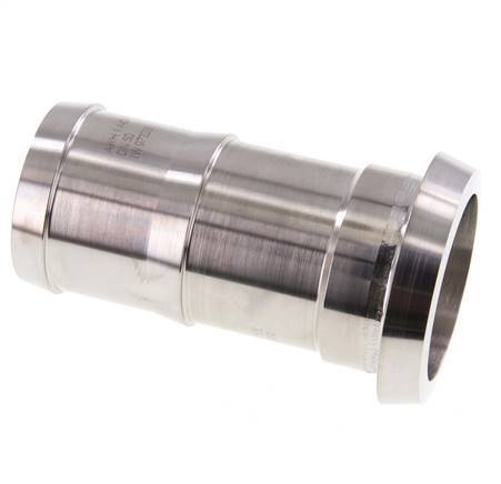 Sanitärarmatur (Molkerei) 68mm Konus x 2 Zoll (50 mm) Schlauchsäule aus Edelstahl