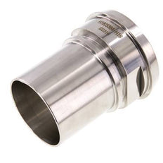 DIN 11851 Sanitärarmatur (Molkerei) 86mm Konus x 2 1/2 Zoll (65 mm) Schlauchsäule Sicherheitsmanschette aus Edelstahl