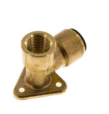 Wandsteckdose G1/2'' Female x 15 mm Push-in Messing 16bar (224.8psi)
