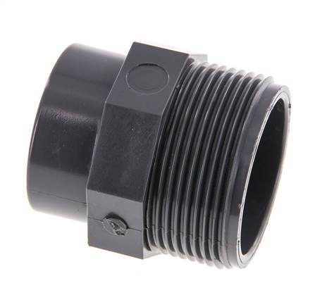 Reducing Ring Rp1'' Female x G1 1/2'' Male PVC-U 16bar (224.8psi) EN 1452-3 [2 Pieces]