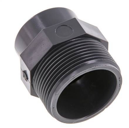 Reducing Ring Rp1'' Female x G1 1/2'' Male PVC-U 16bar (224.8psi) EN 1452-3 [2 Pieces]