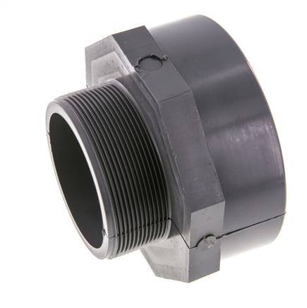 Reduzierstück G3'' männlich x Rp4'' weiblich PVC-U 16bar (224.8psi) EN 1452-3