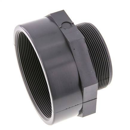 Reduzierstück G3'' männlich x Rp4'' weiblich PVC-U 16bar (224.8psi) EN 1452-3