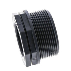 Reduzierring G1 1/4'' Innengewinde x G2'' Außengewinde Polypropylen (pp) 10bar (140,5psi) FDA 65mm Sechskant