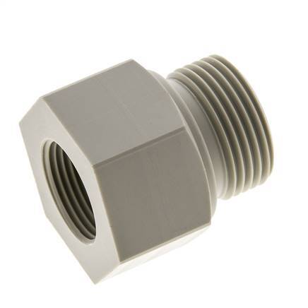 Reduzierring G3/4'' Innengewinde x G1'' Außengewinde Polypropylen (pp) 10bar (140,5psi) FDA 43mm Sechskant