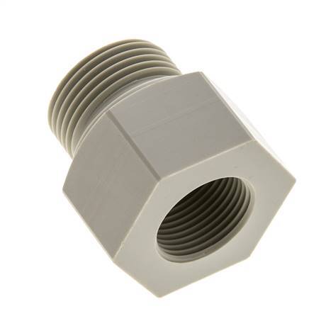 Reduzierring G3/4'' Innengewinde x G1'' Außengewinde Polypropylen (pp) 10bar (140,5psi) FDA 43mm Sechskant