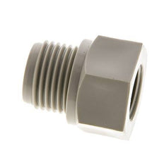 Reduzierring G3/8'' Innengewinde x G1/2'' Außengewinde Polypropylen (pp) 10bar (140,5psi) FDA 27mm Sechskant