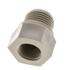 Reduzierring G3/8'' Innengewinde x G1/2'' Außengewinde Polypropylen (pp) 10bar (140,5psi) FDA 27mm Sechskant
