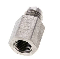 JIC Reduziernippel G1/4'' Innengewinde x UNF 9/16''-18 Außengewinde Edelstahl 275bar (3863.75psi)