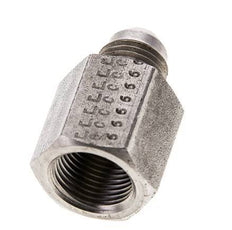 JIC Reduziernippel G3/8'' Innengewinde x UNF 9/16''-18 Außengewinde Edelstahl 275bar (3863.75psi)