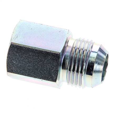 JIC Reduziernippel G1/2'' Innengewinde x UN 1-1/16''-12 Außengewinde Stahl 210bar (2950.5psi)