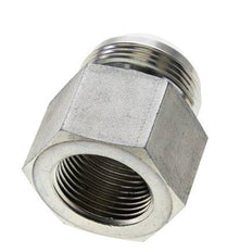 JIC Reducing Nipple G1'' Female x UN 1-5/8''-12 Male Steel 140bar (1967.0psi)