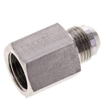 JIC Reduziernippel G1/2'' Innengewinde x UNF 3/4''-16 Außengewinde Edelstahl 275bar (3863.75psi)