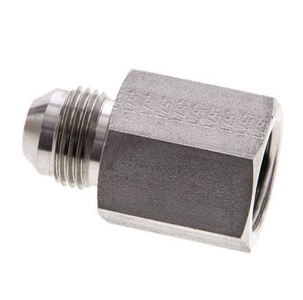 JIC Reduziernippel G1/2'' Innengewinde x UNF 3/4''-16 Außengewinde Edelstahl 275bar (3863.75psi)
