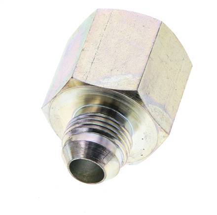 JIC Reduziernippel G3/4'' Innengewinde x UNF 3/4''-16 Außengewinde Stahl 175bar (2458.75psi)