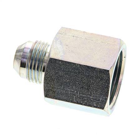 JIC Reduziernippel G3/4'' Innengewinde x UNF 3/4''-16 Außengewinde Stahl 175bar (2458.75psi)