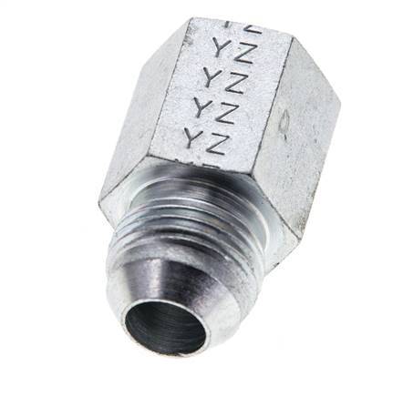 JIC Reduziernippel G3/8'' Innengewinde x UNF 3/4''-16 Außengewinde Stahl 275bar (3863.75psi)