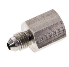 JIC Reduziernippel G1/4'' Innengewinde x UNF 7/16''-20 Außengewinde Edelstahl 310bar (4355.5psi)