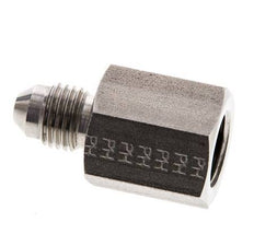 JIC Reduziernippel G1/4'' Innengewinde x UNF 7/16''-20 Außengewinde Edelstahl 310bar (4355.5psi)