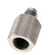 JIC Reduziernippel G1/4'' Innengewinde x UNF 7/16''-20 Außengewinde Edelstahl 310bar (4355.5psi)