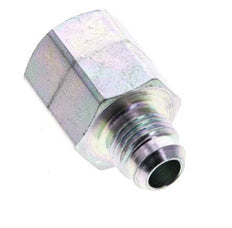 JIC Reduziernippel G3/8'' Innengewinde x UNF 9/16''-18 Außengewinde Stahl 275bar (3863.75psi)