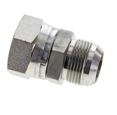 JIC-Nippel UN 1-5/16''-12 Stecker x Buchse Stahl 170bar (2388.5psi)