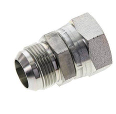JIC-Nippel UN 1-5/16''-12 Stecker x Buchse Stahl 170bar (2388.5psi)