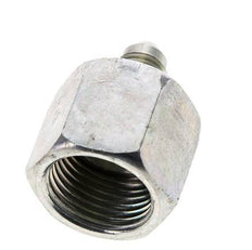 JIC Reduziernippel UNF 7/16''-20 Außengewinde x UNF 7/8''-14 Innengewinde Stahl 210bar (2950.5psi)