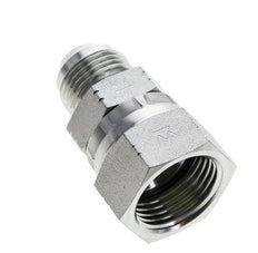 JIC Reduziernippel UNF 7/8''-14 Außengewinde x UN 1-1/16''-12 Innengewinde Stahl 210bar (2950.5psi)