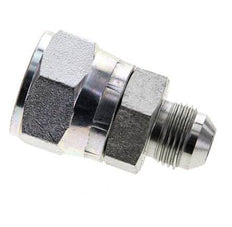 JIC Reduziernippel UNF 3/4''-16 Außengewinde x UN 1-1/16''-12 Innengewinde Stahl 210bar (2950.5psi)