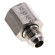 JIC Reduziernippel UNF 9/16''-18 Außengewinde x UNF 3/4''-16 Innengewinde Edelstahl 275bar (3863.75psi)