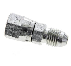 JIC-Nippel UNF 7/16''-20 Außengewinde x Innengewinde Stahl 310bar (4355.5psi)