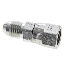 JIC-Nippel UNF 7/16''-20 Außengewinde x Innengewinde Stahl 310bar (4355.5psi)