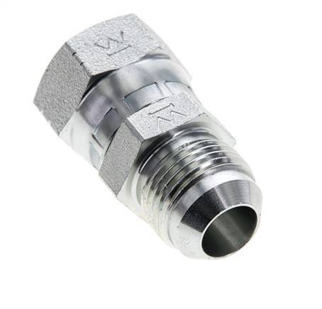 JIC Nippel UNF 7/8''-14 Außengewinde x Innengewinde Stahl 210bar (2950.5psi)