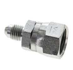 JIC Reduziernippel UNF 7/16''-20 Außengewinde x UNF 3/4''-16 Innengewinde Stahl 275bar (3863.75psi)