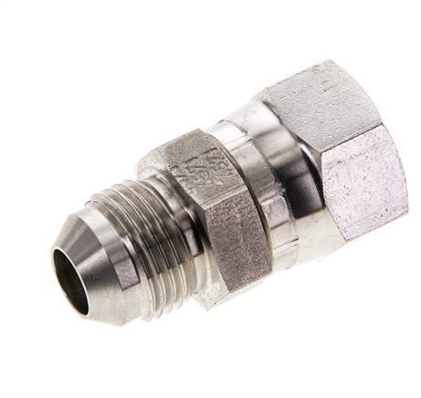 JIC Nippel UNF 3/4''-16 Außengewinde x Innengewinde Edelstahl 275bar (3863.75psi)