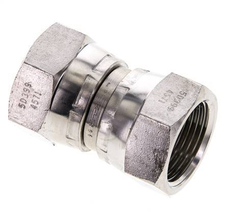 Reduzierstück gerade G3/4'' Innengewinde Hochdruck Edelstahl 60° Konus 175bar (2458.75psi) Hydraulisch