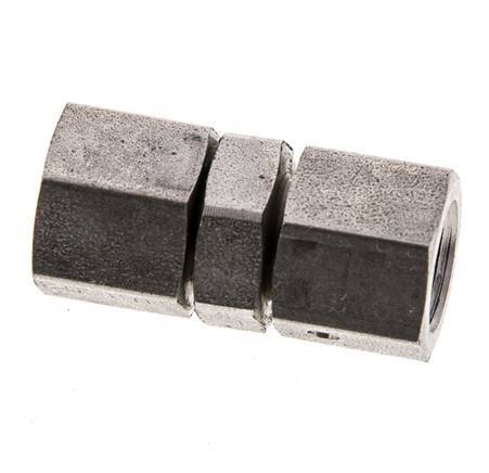 Reduzierstück gerade G1/8'' Innengewinde Hochdruck Edelstahl 60° Konus 575bar (8078.75psi) Hydraulisch